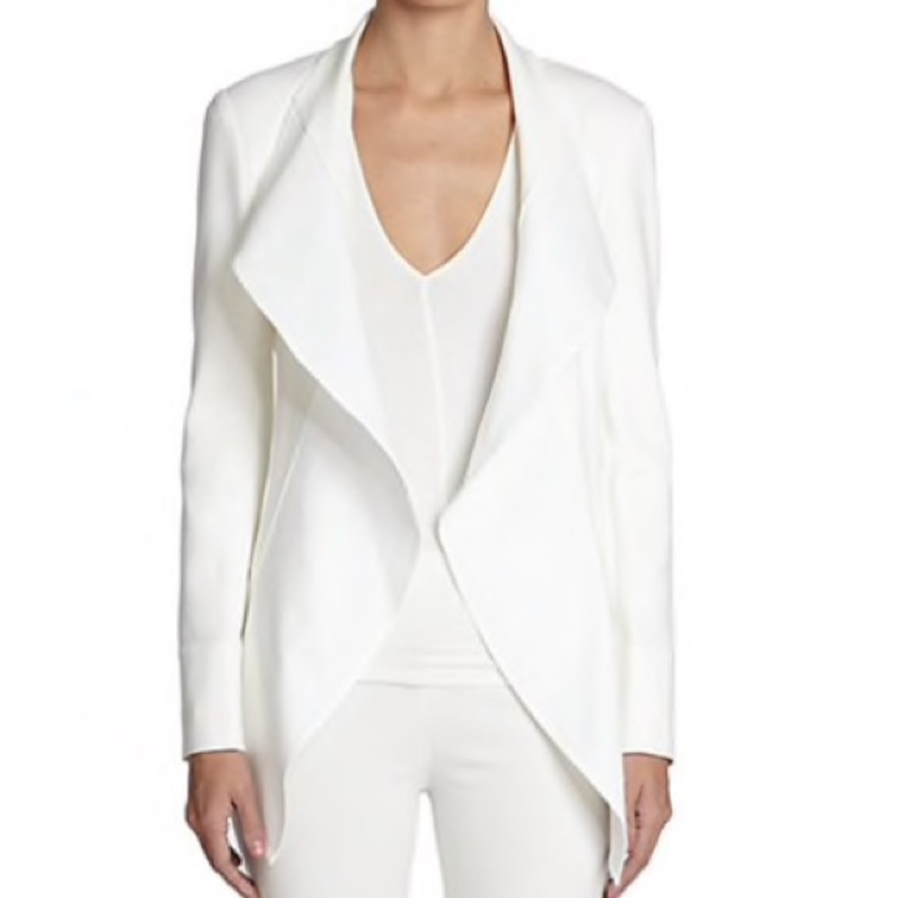 Donna Karan belted flutter Jacket